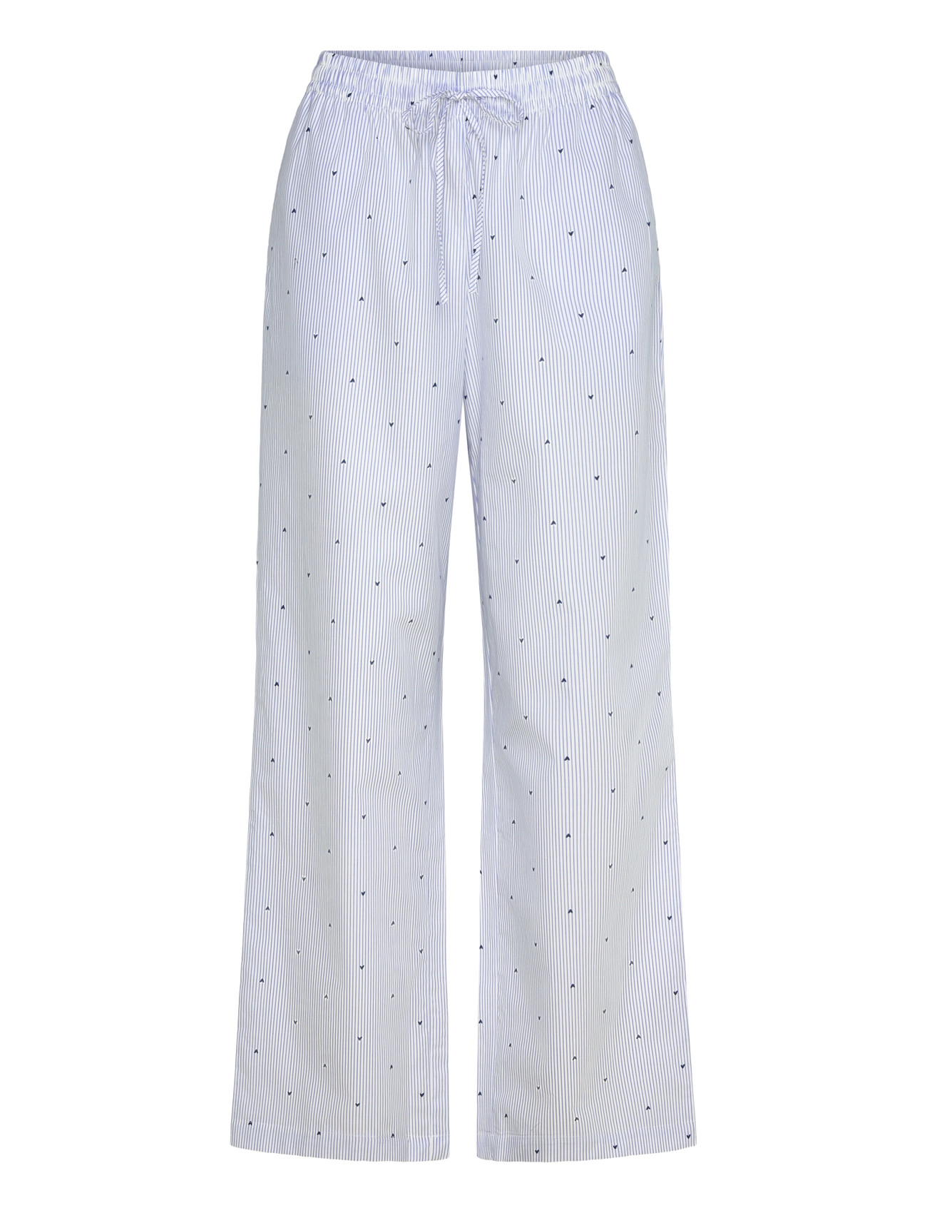 HUNKEMÖLLER Hose Woven Co Stripe Hearts Patterned - L - Damen