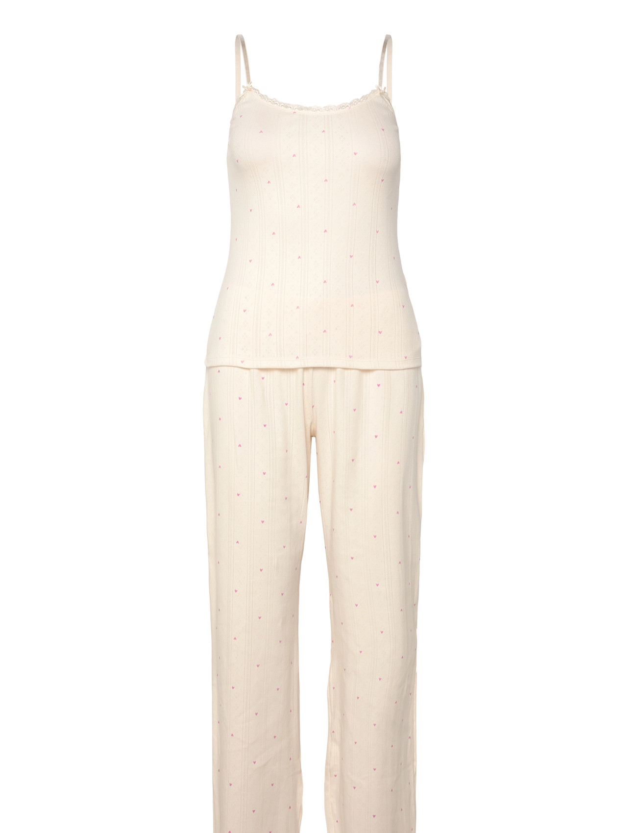 HUNKEMÖLLER Pj Cami Jersey Strickjacke Nana Weiß - L - Damen