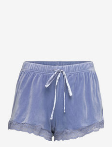 Short Velours Scallop Lace - shorts - infinity