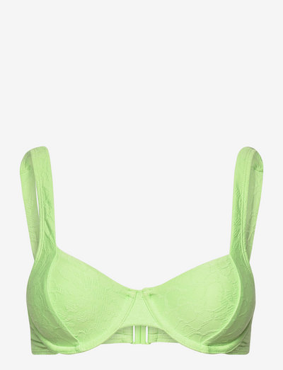 Bondi uf - push-up bikini augšiņa - paradise green