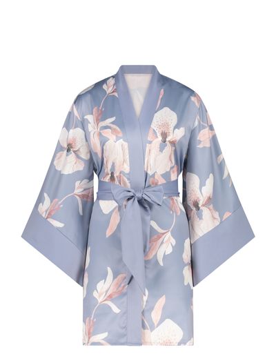 Hunkemöller Kimono Satin Isla Flower Kimonos Boozt com