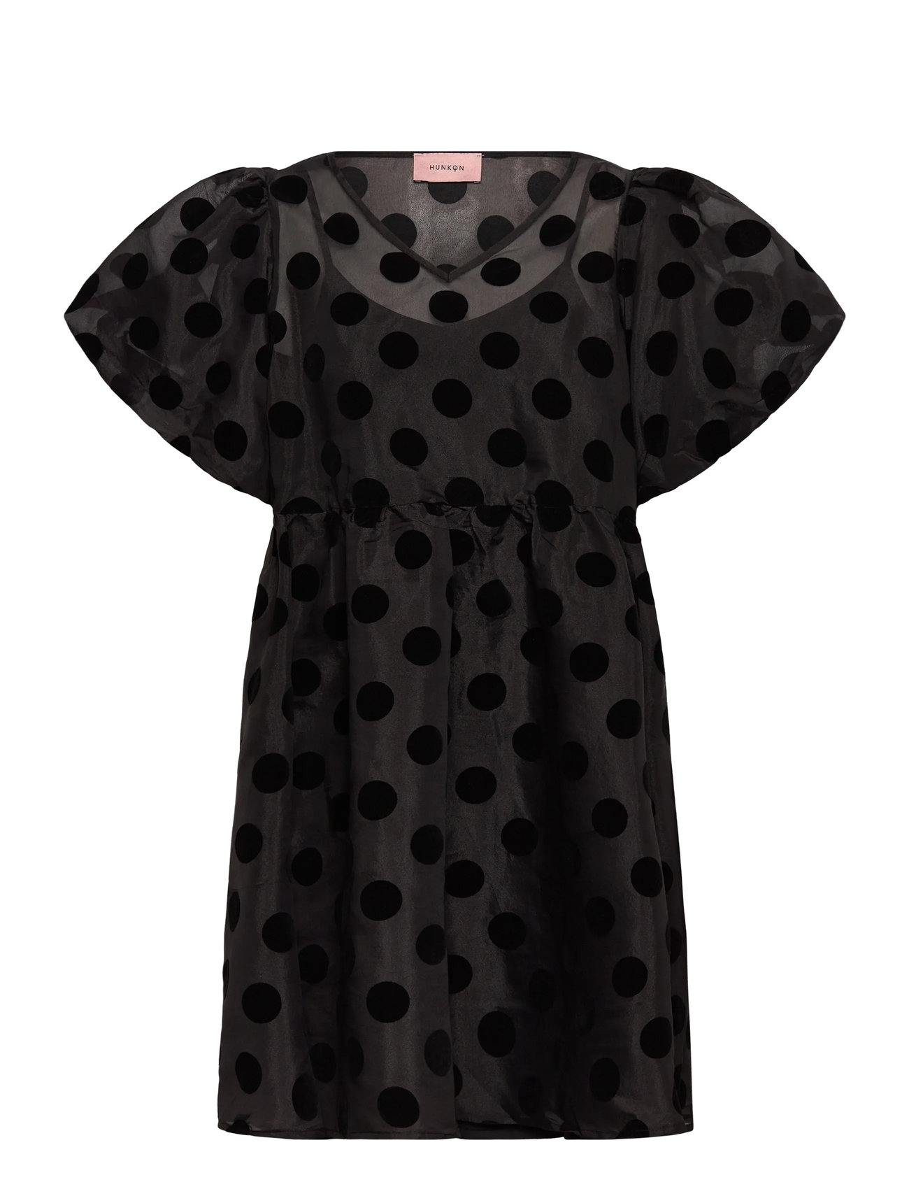 HUNKØN Bobby Kleid Schwarz - XS - Damen