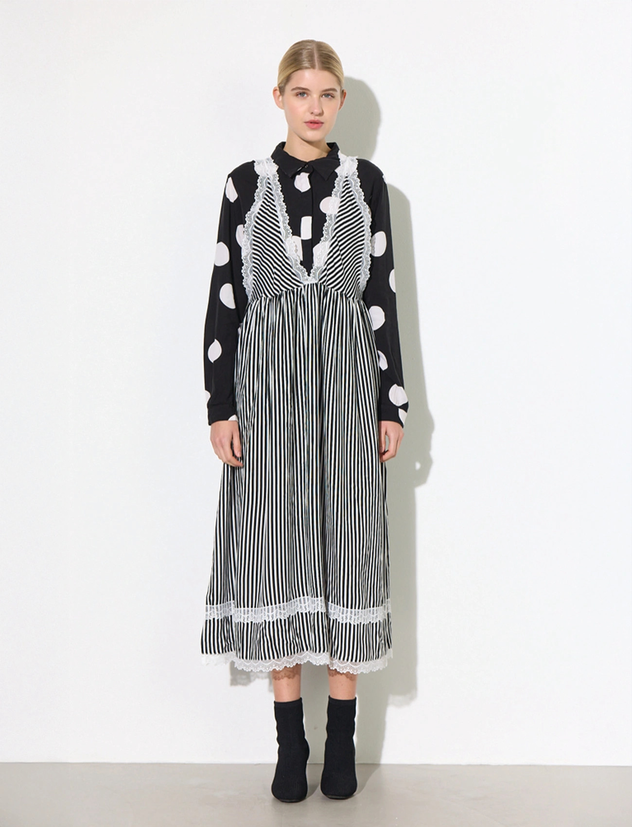 Hunkøn Vicky Dress, M, Black, Kjoler > Maxikjole, Dame