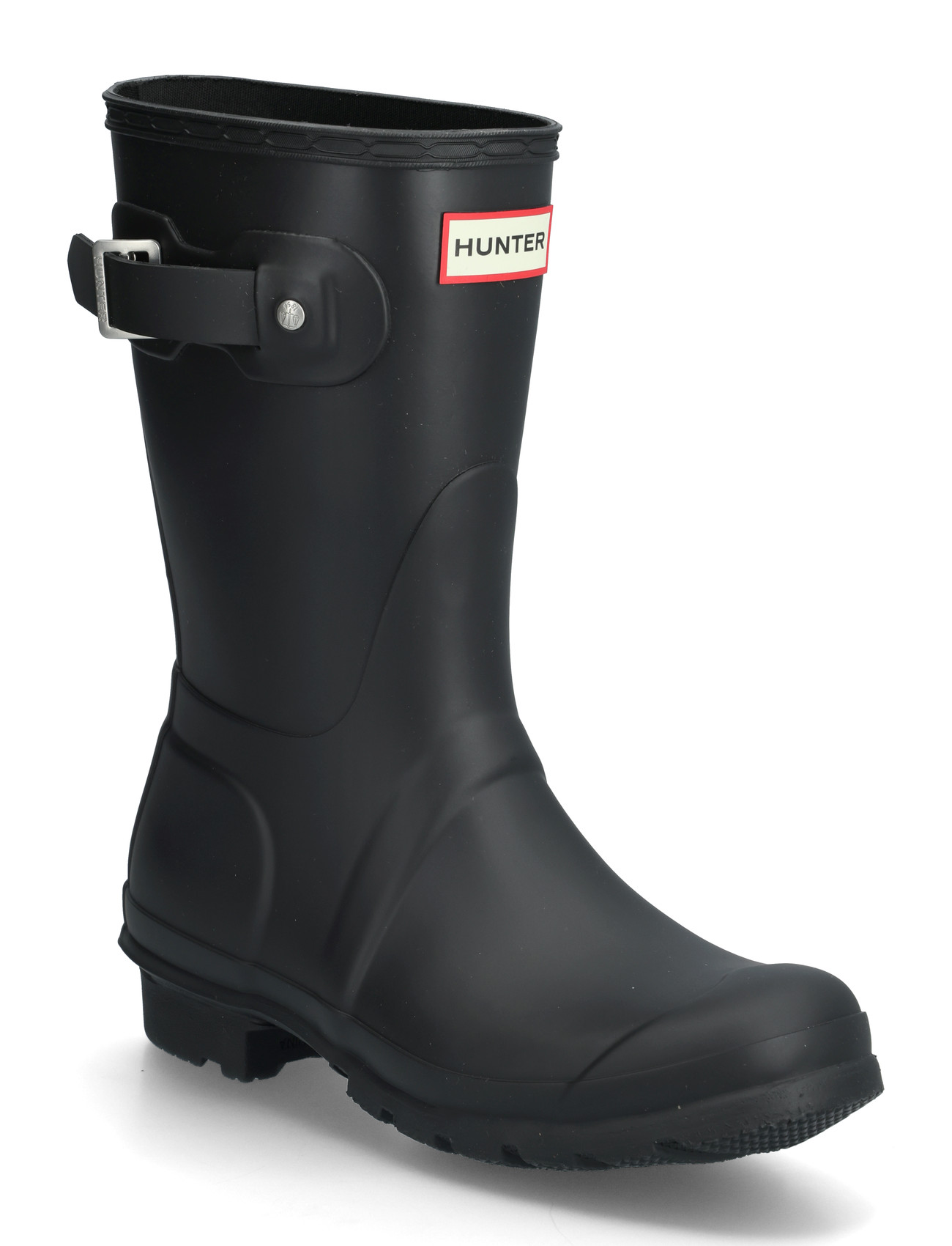 Hunter Womens Original Short Boot, 37, Black, Støvler > Regnstøvler, Dame