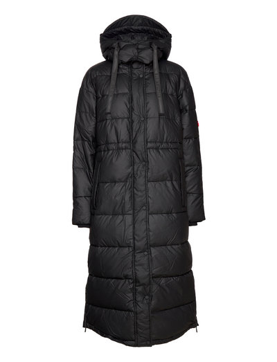 Hunter Womens Intrepid Long Puffer (Hunter Logo Black) - 300.20 â¬ | Boozt.com