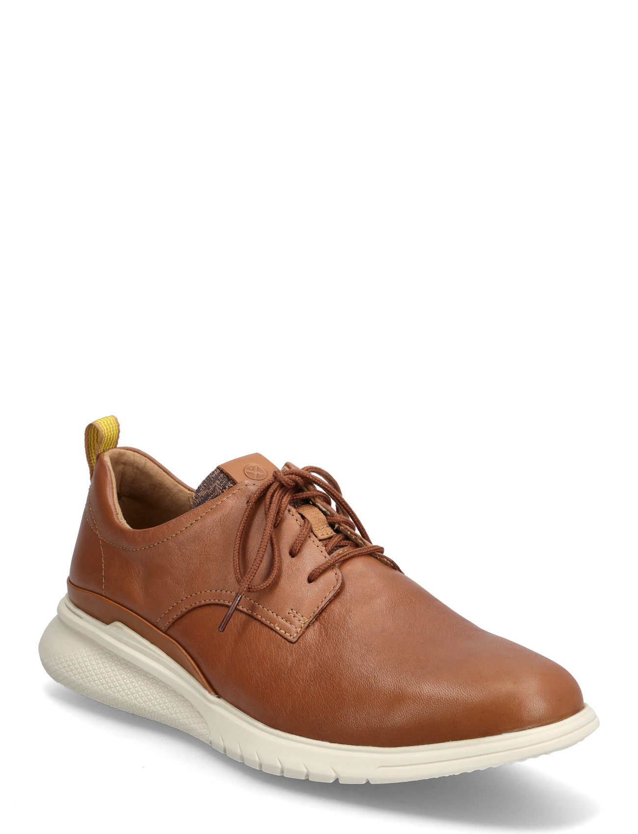 HUSH PUPPIES Herren's Advance Laceup - Cognac Leder Braun - 42 - Herren