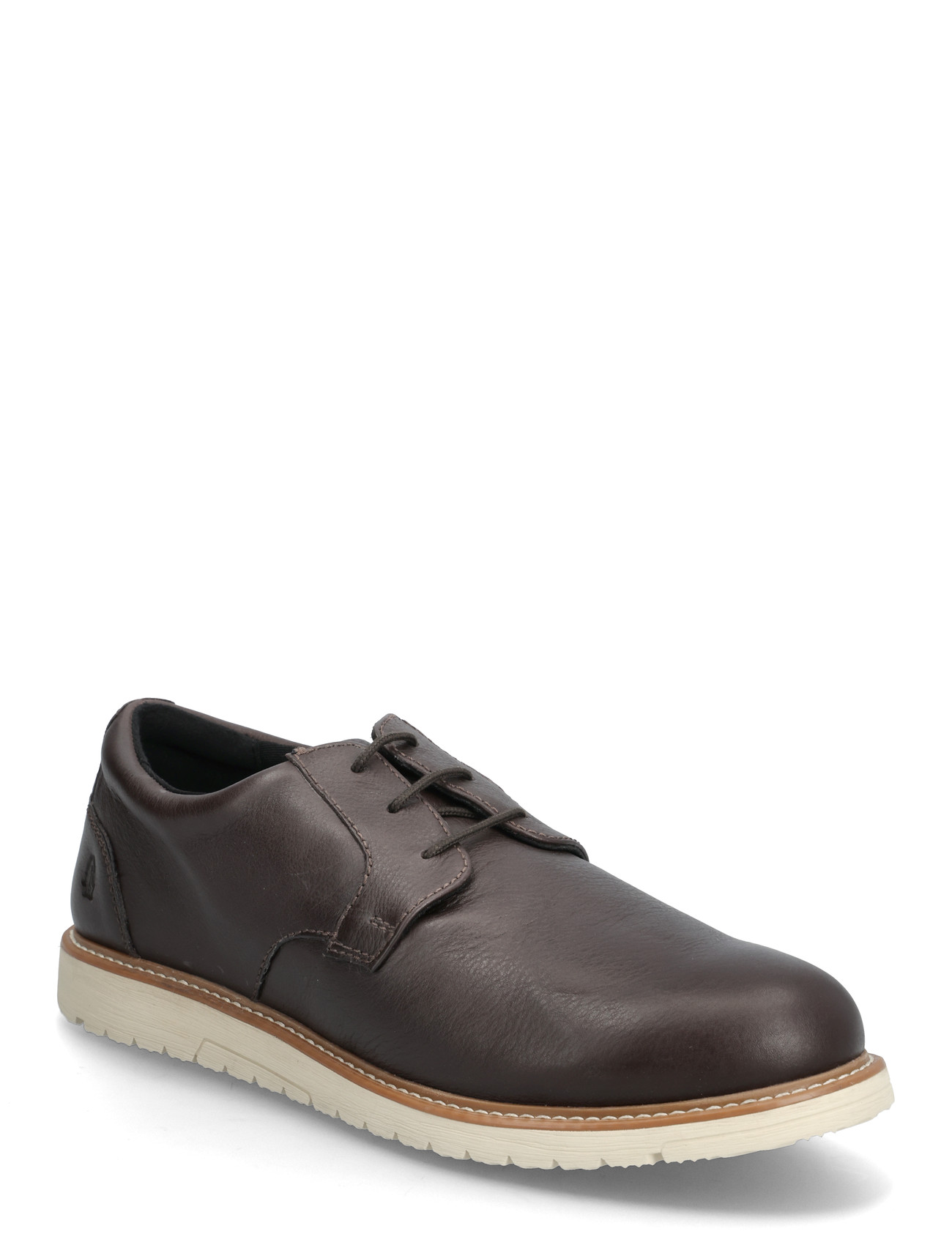 HUSH PUPPIES Herren's Jenson Oxford - Dunkelbraun Leder Braun - 41 - Herren