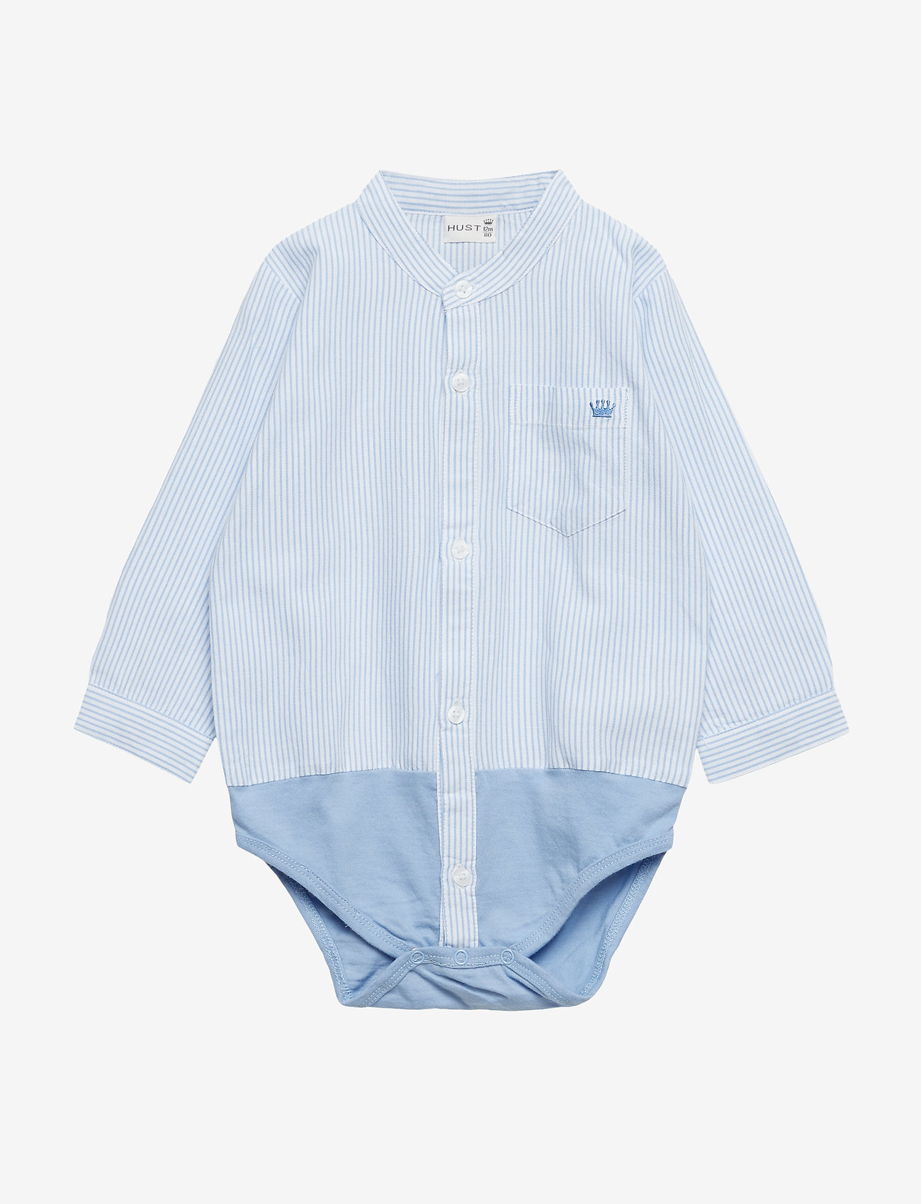 Hust & Claire - Bertil - Shirt body - pattern long-sleeved bodies - light blue - 0
