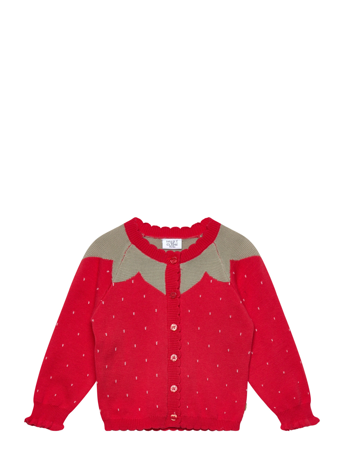 Hust & Claire Hccilja Strawberry, 80, Red, Jakker & Frakker > Lette Jakker, Børn