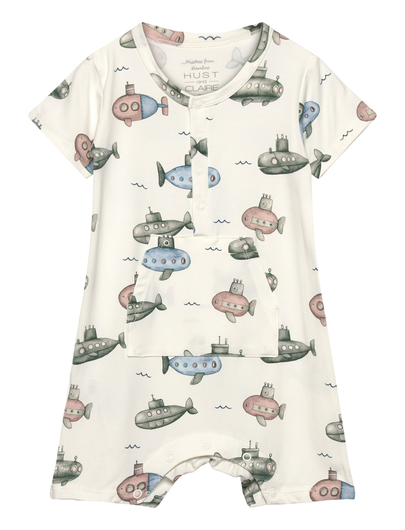 Hust & Claire Hcmilu Submarine, 80, Cream > Jumpsuits, Børn