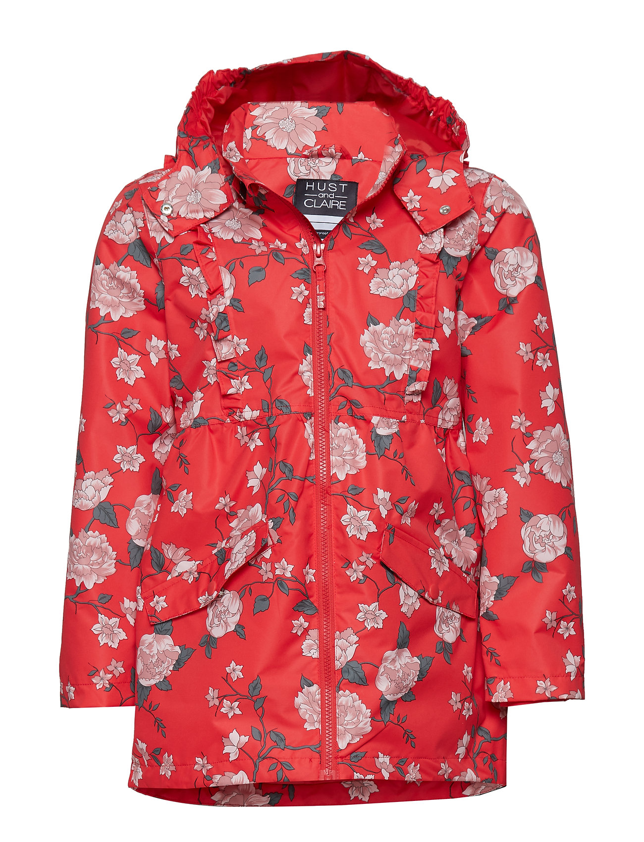Ona Jacket (Poppy Red) (479.40 kr) Hust & Claire Köp Hust & Claire Ona Jacka, Poppy Red | Jollyroom