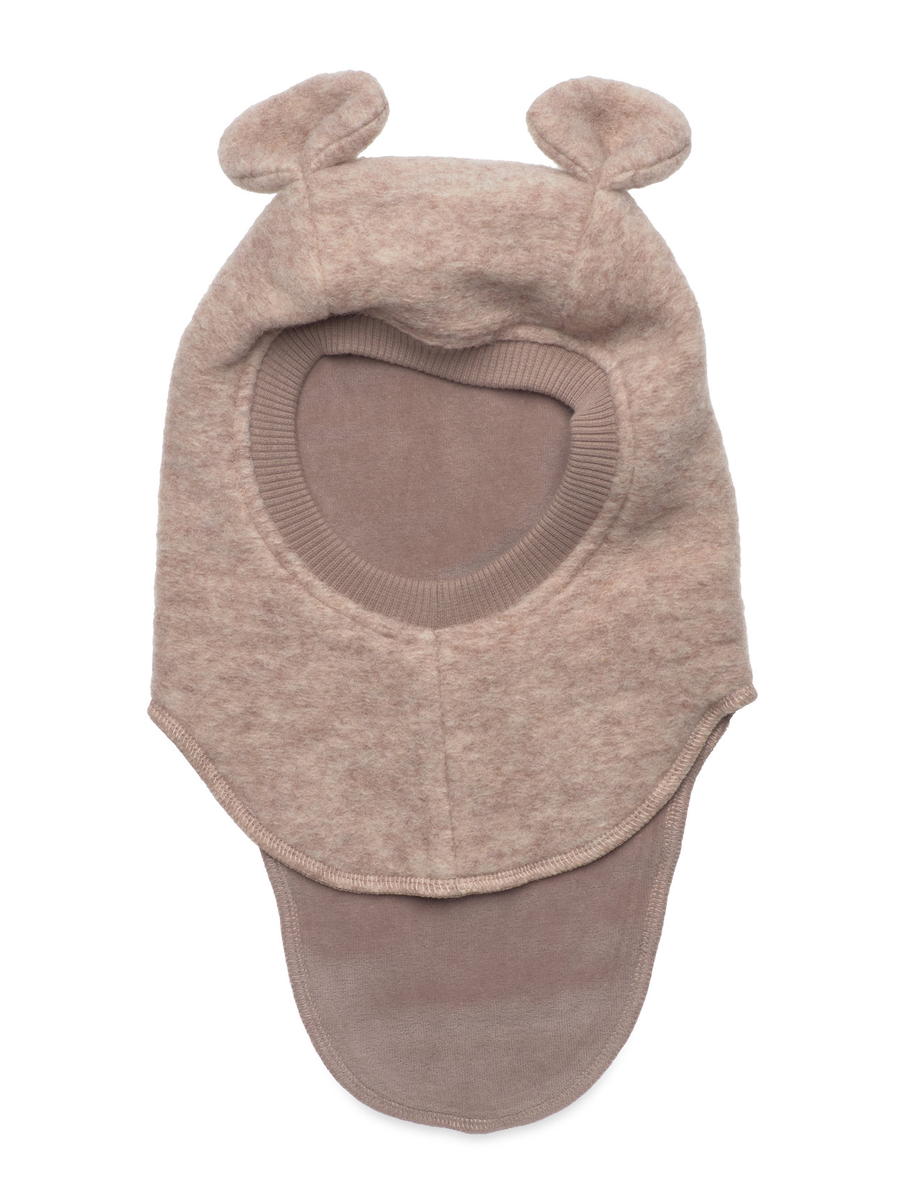 Huttelihut Balaclava Ears Wool Beige