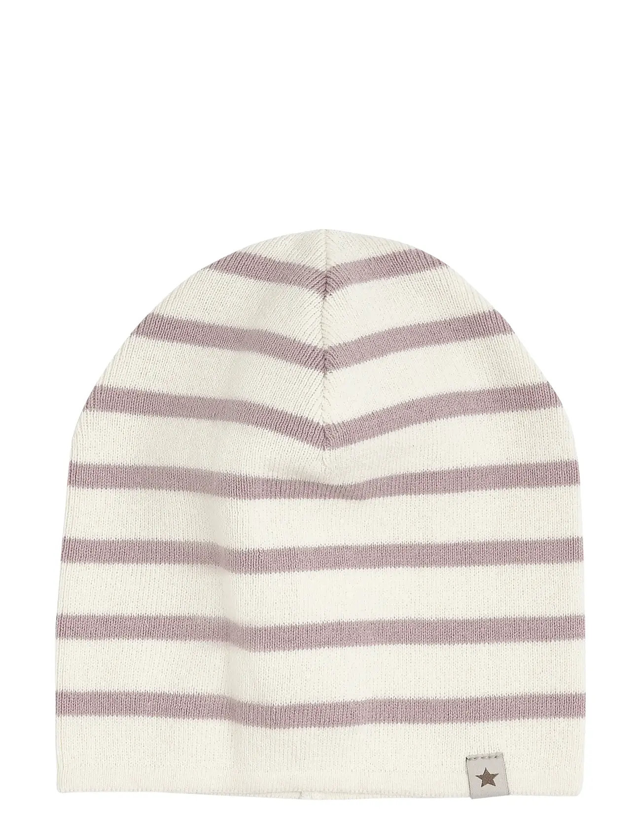 Huttelihut Beanie Stripe Knit, 8-10Y, Multi/patterned, Huer > Beanie, Børn