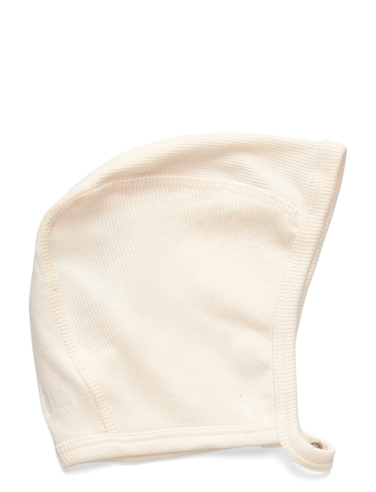 Huttelihut Bonnet Rib, 0-3M, Cream, Huer > Babyhuer, Børn