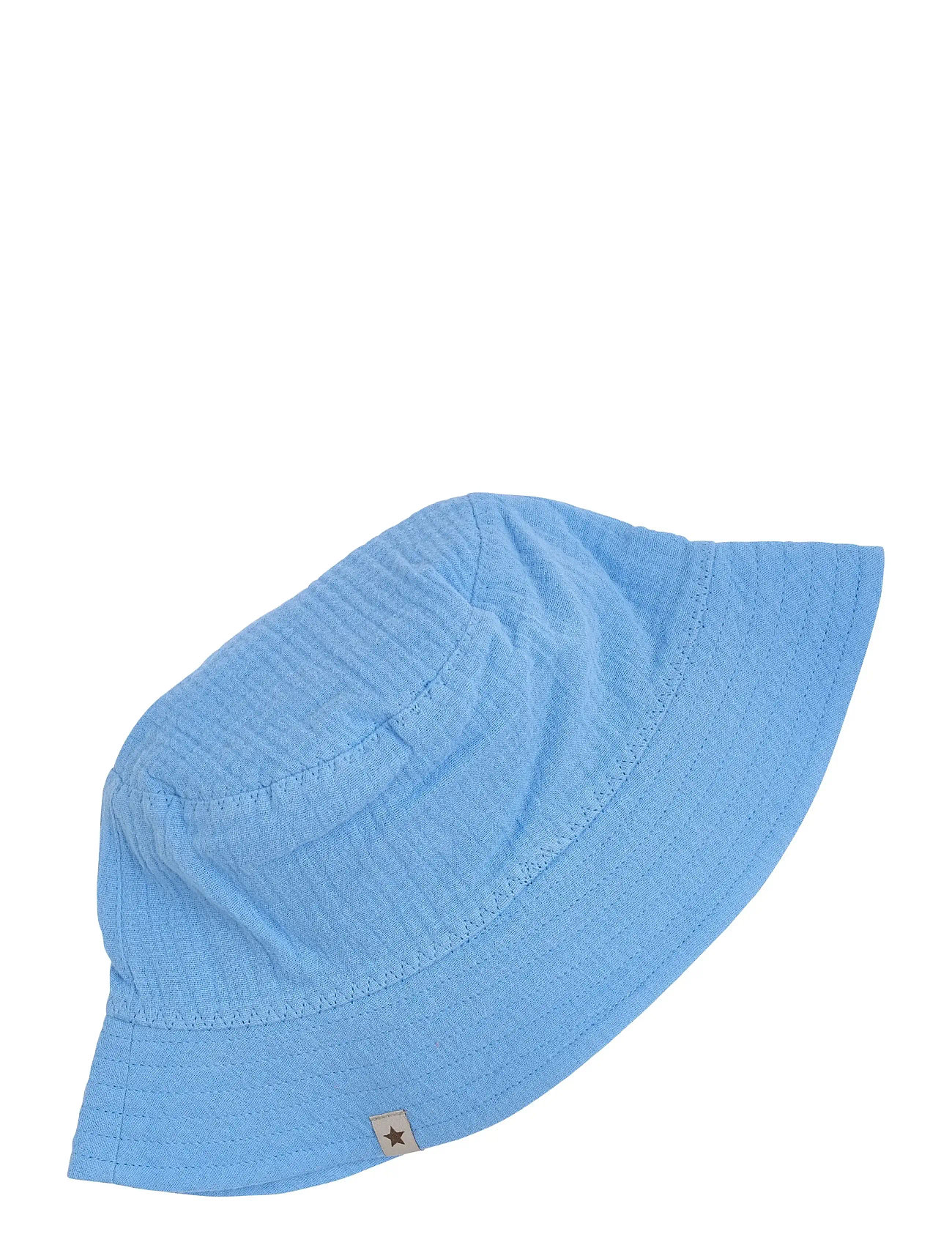 Huttelihut Bucket Hat Muslin, 50 /24M, Blue, Hatte > Hatte Med Spand, Børn