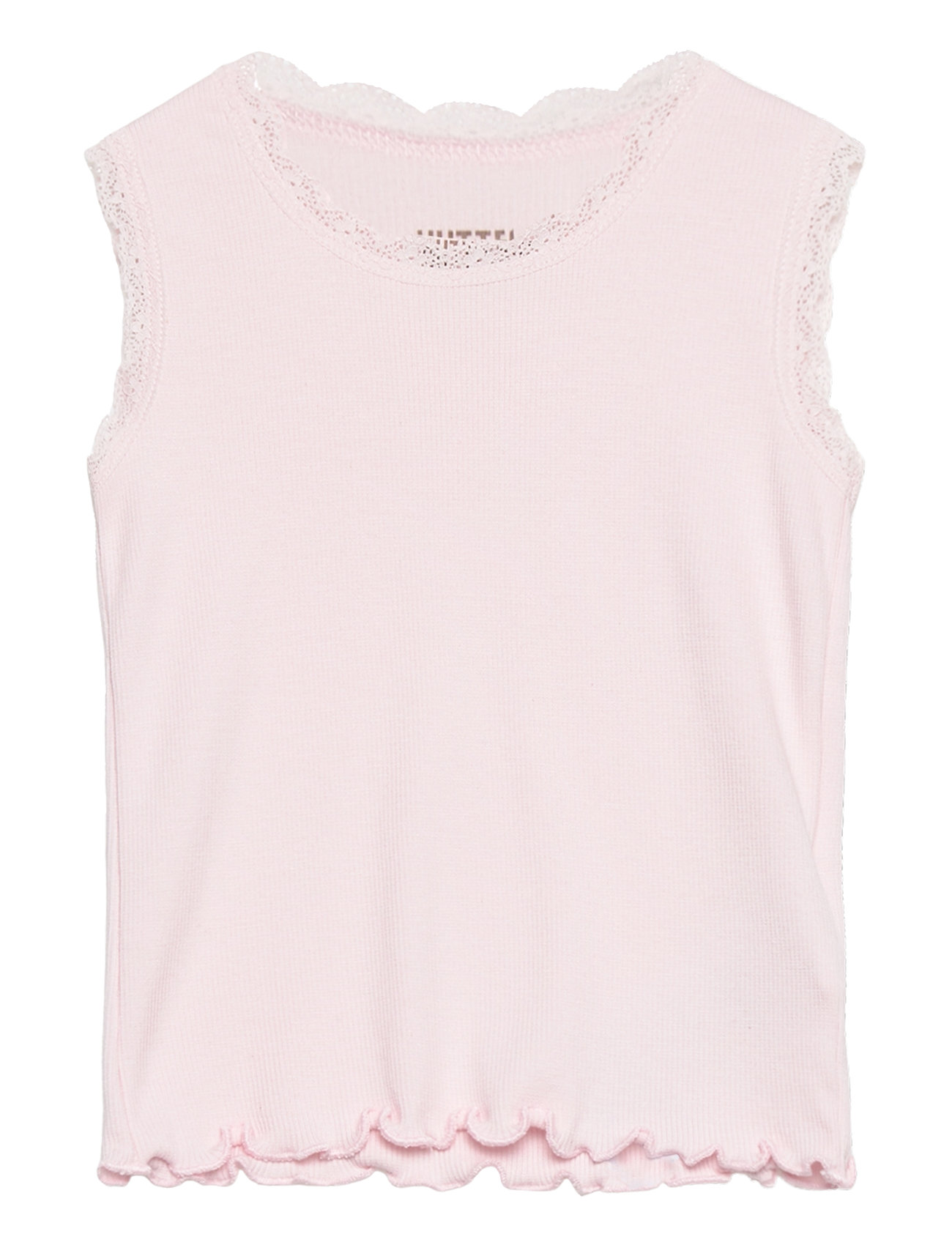 Tank Top Rib Pink Huttelihut