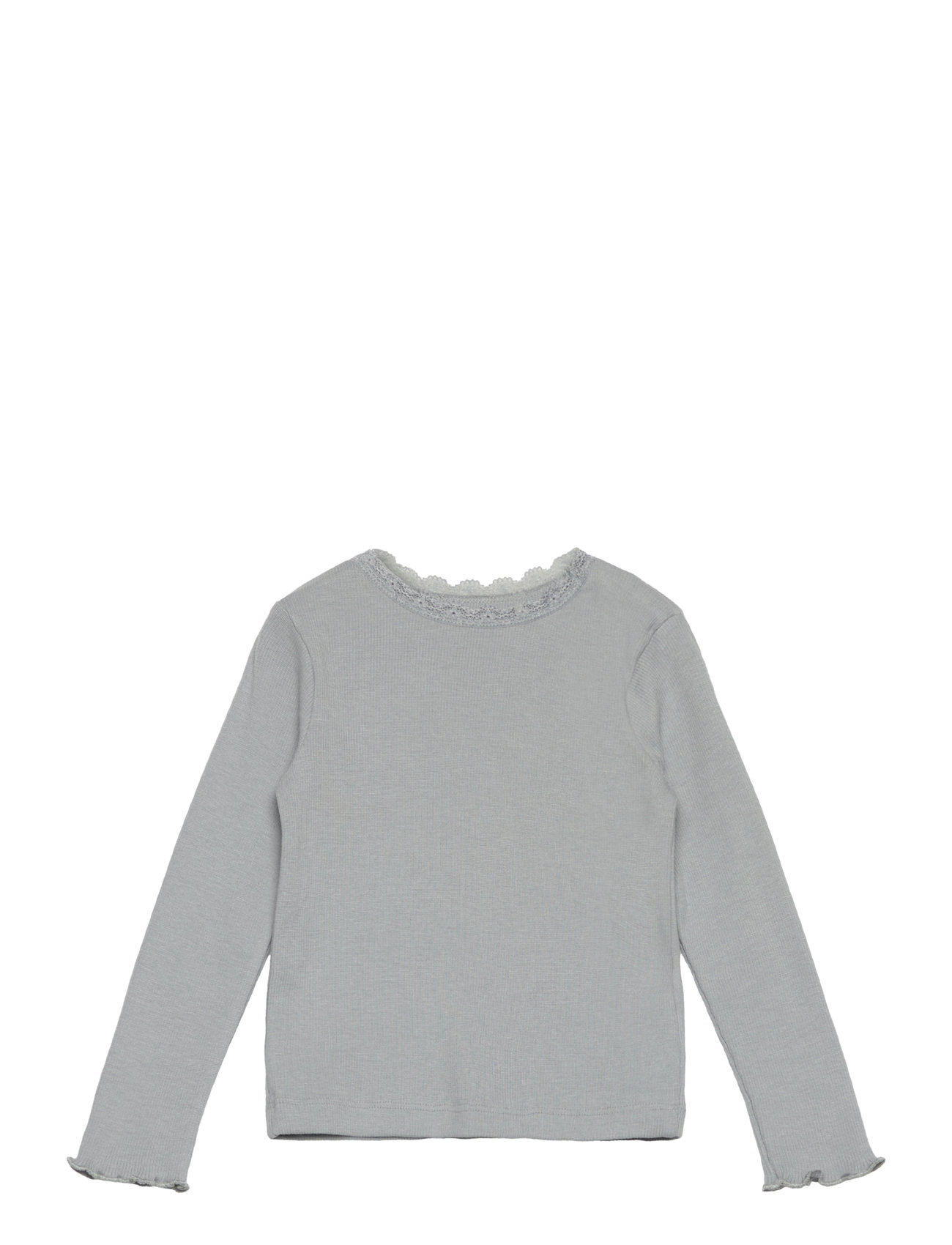 T-Shirt Ls Rib Grey Huttelihut
