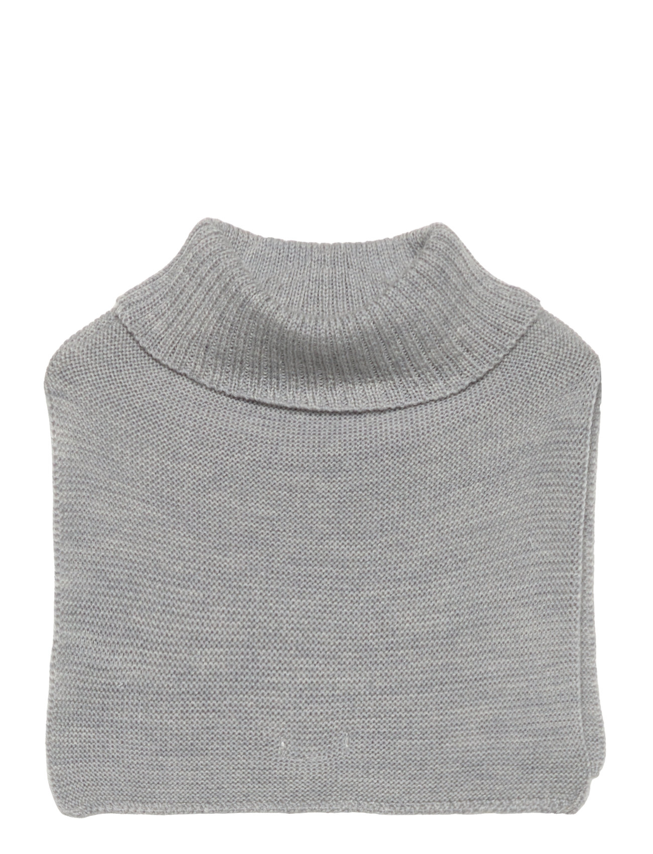 Neck Warmer Wool Knit Grey Huttelihut