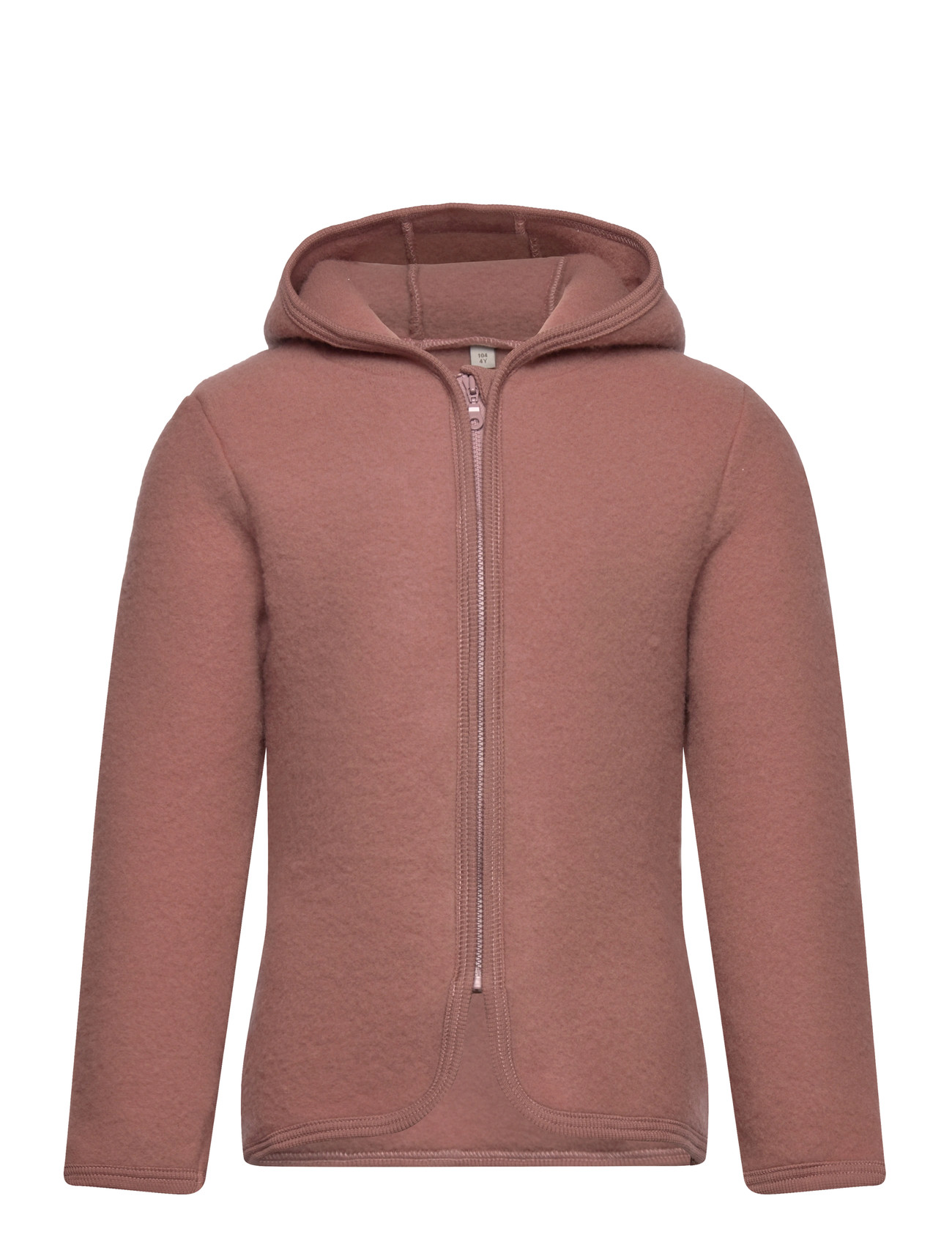 HUTTELIHUT Jacke Wolle Fleece Pink - 56 - Kinder