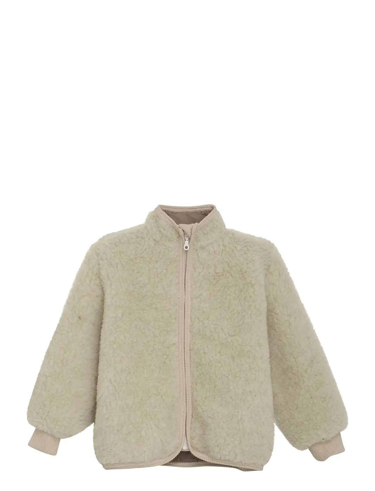 HUTTELIHUT Jacke Wolle Teddy W. Lining Cream - 110 - Kinder