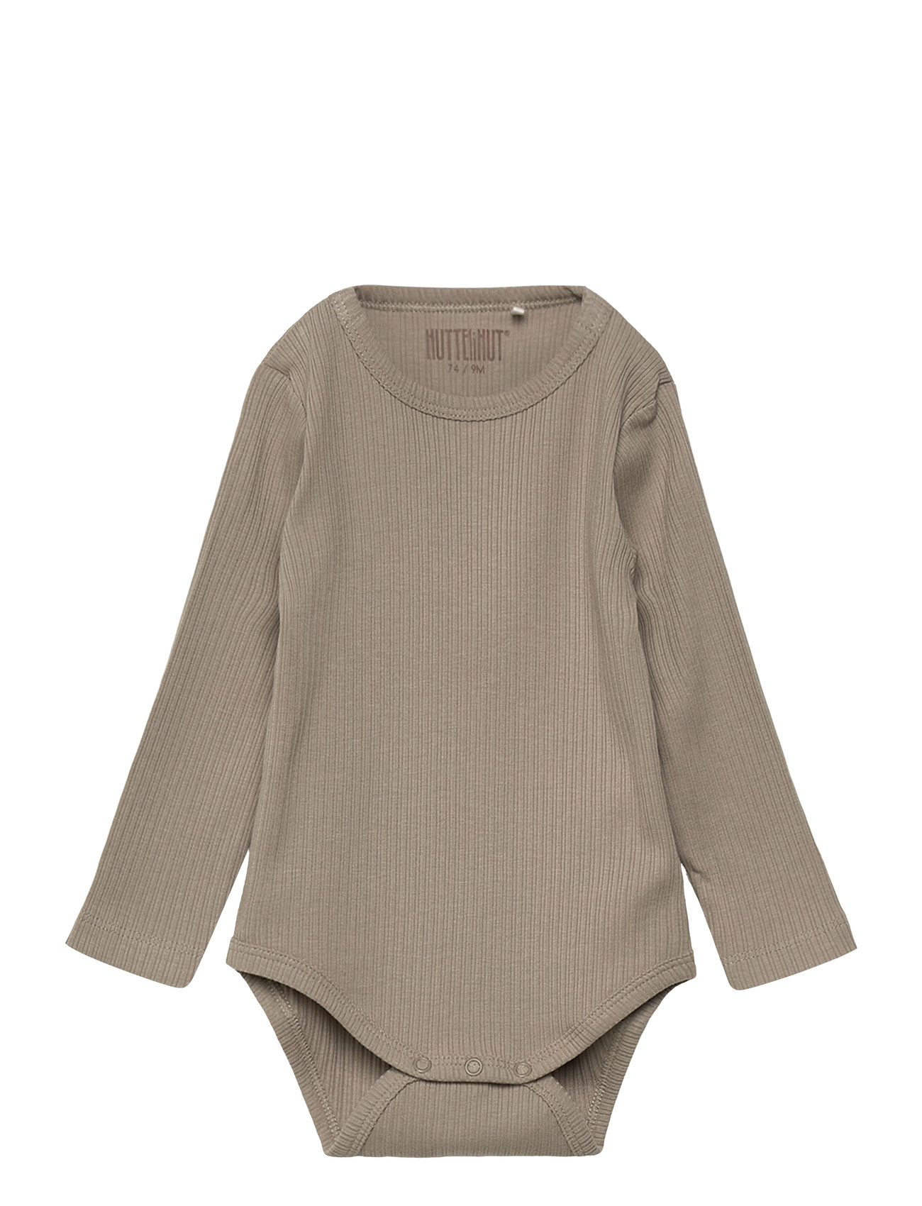HUTTELIHUT Body Ls Rib Beige - 56 - Kinder