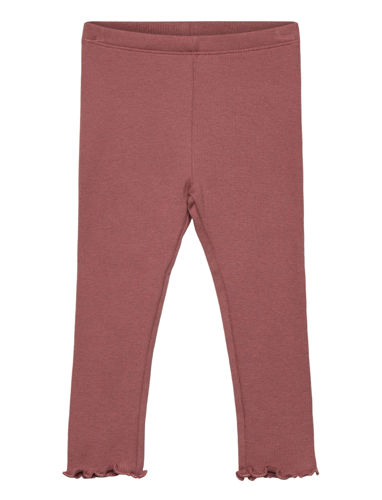 Huttelihut Leggings Rib, 56, Pink, Underdele > Leggings, Børn