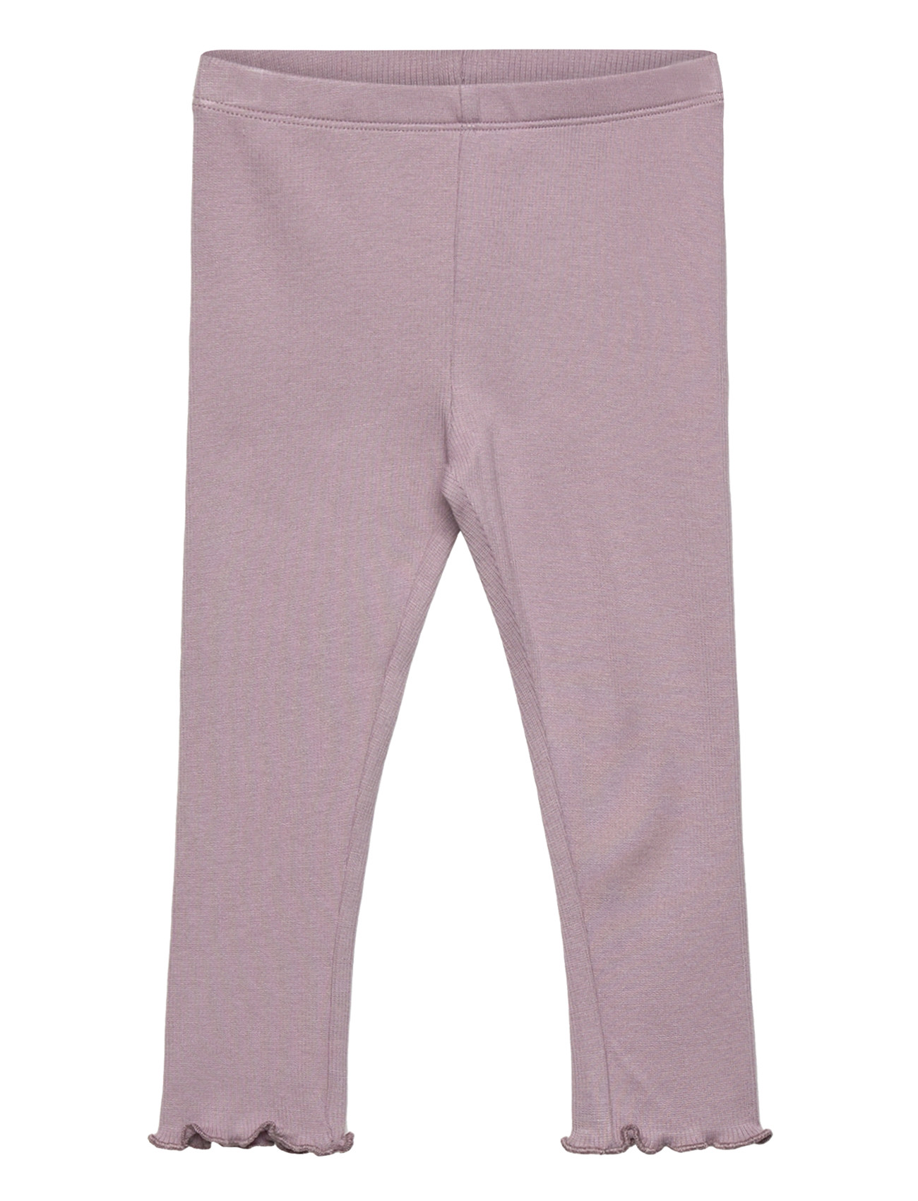 HUTTELIHUT Leggings Rib Lila - 56 - Kinder