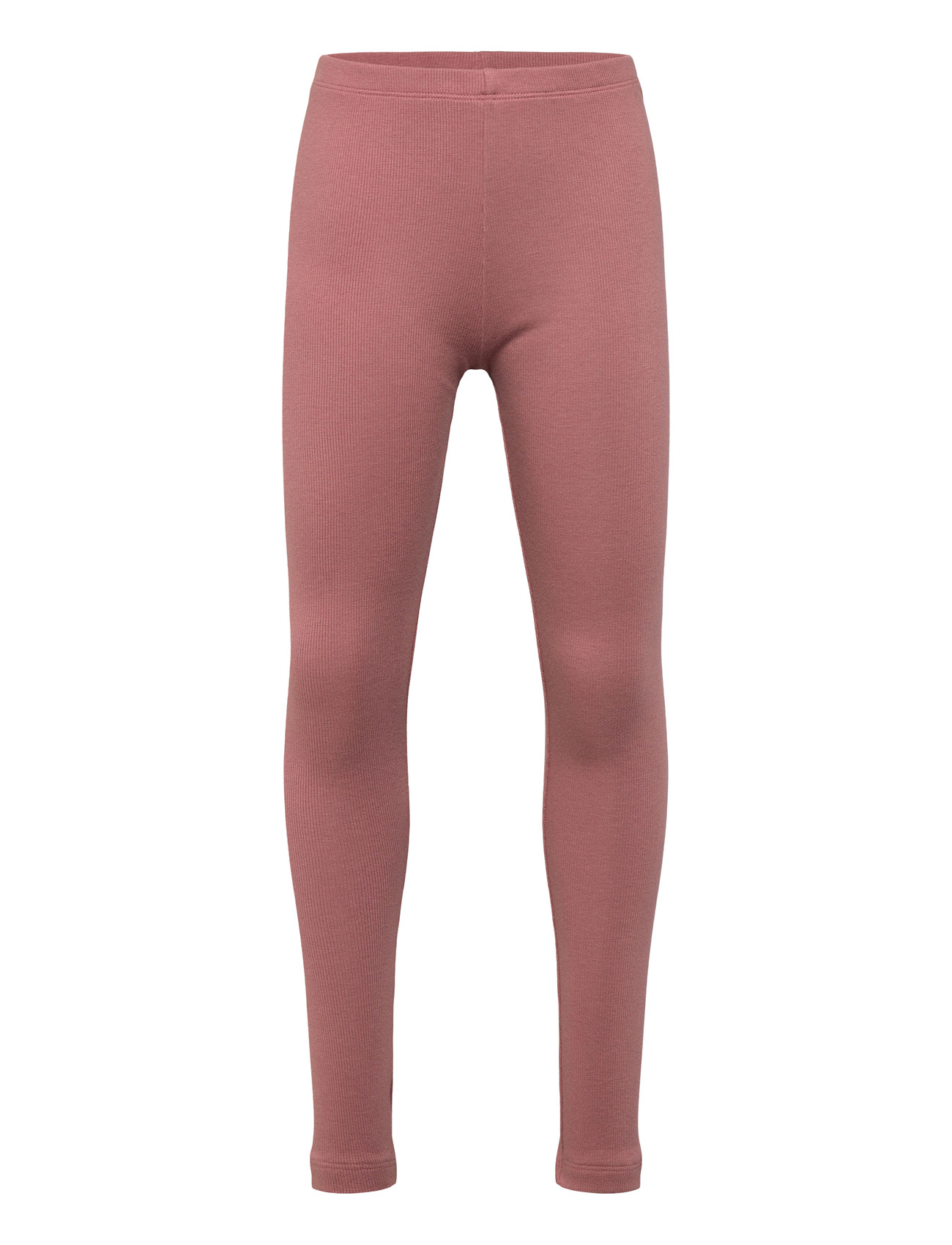 Huttelihut Leggings Rib, 104, Pink, Underdele > Leggings, Børn