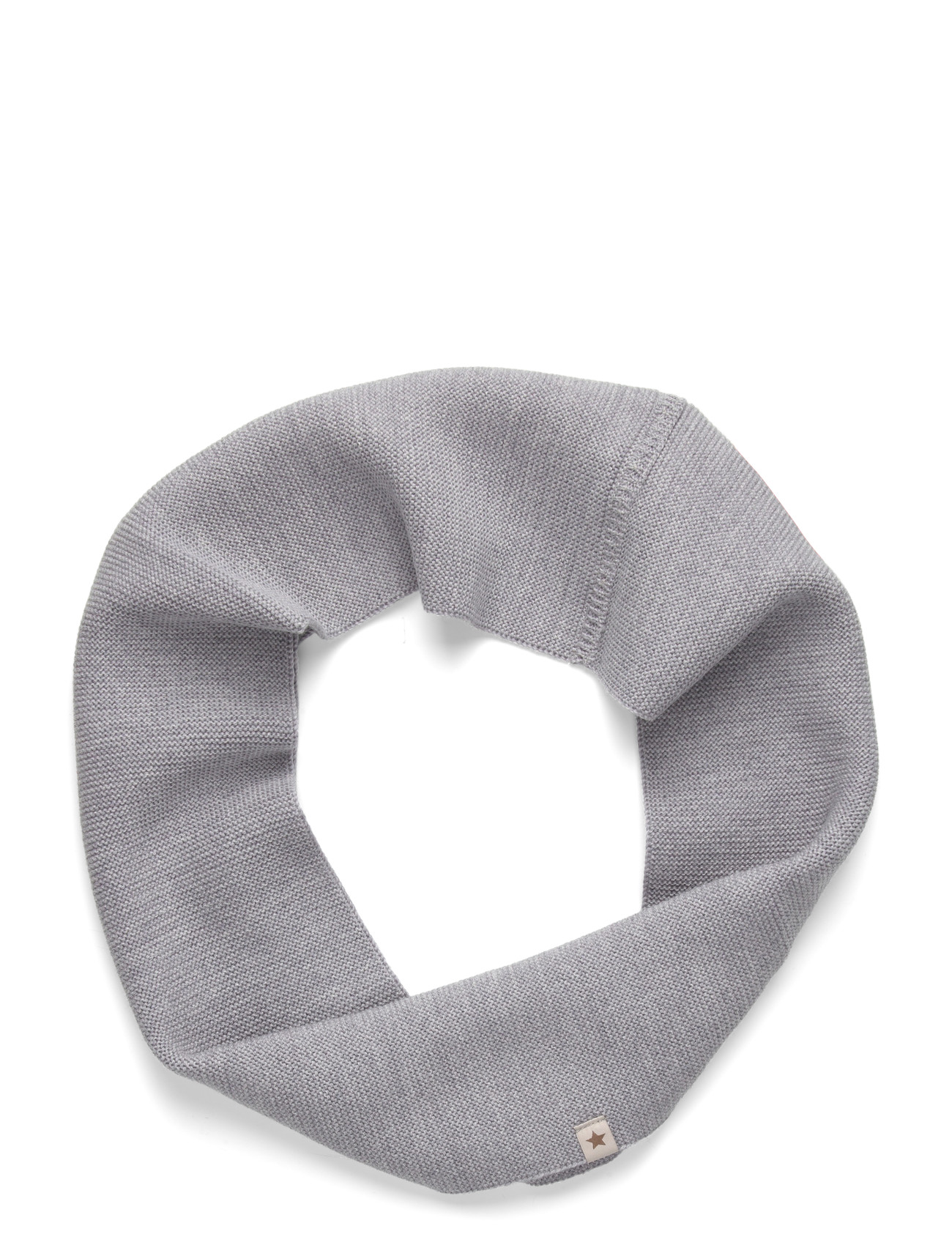 Huttelihut Snood Wool Knit, 110N, Grey, Tørklæder & Halsvarmere > Tube Tørklæder, Børn