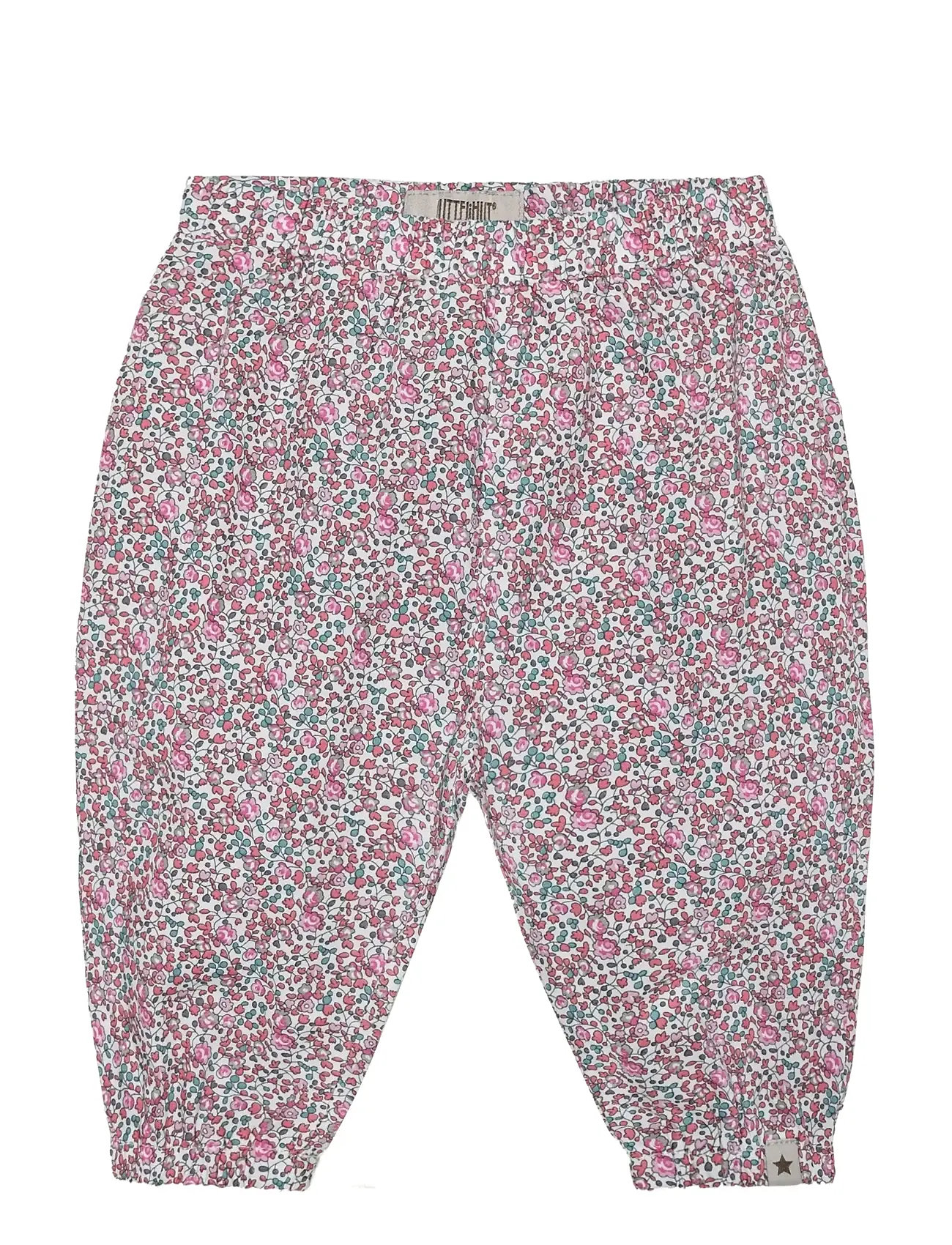 Huttelihut Pants In Liberty Fabric, 86, Pink, Underdele > Bukser, Børn