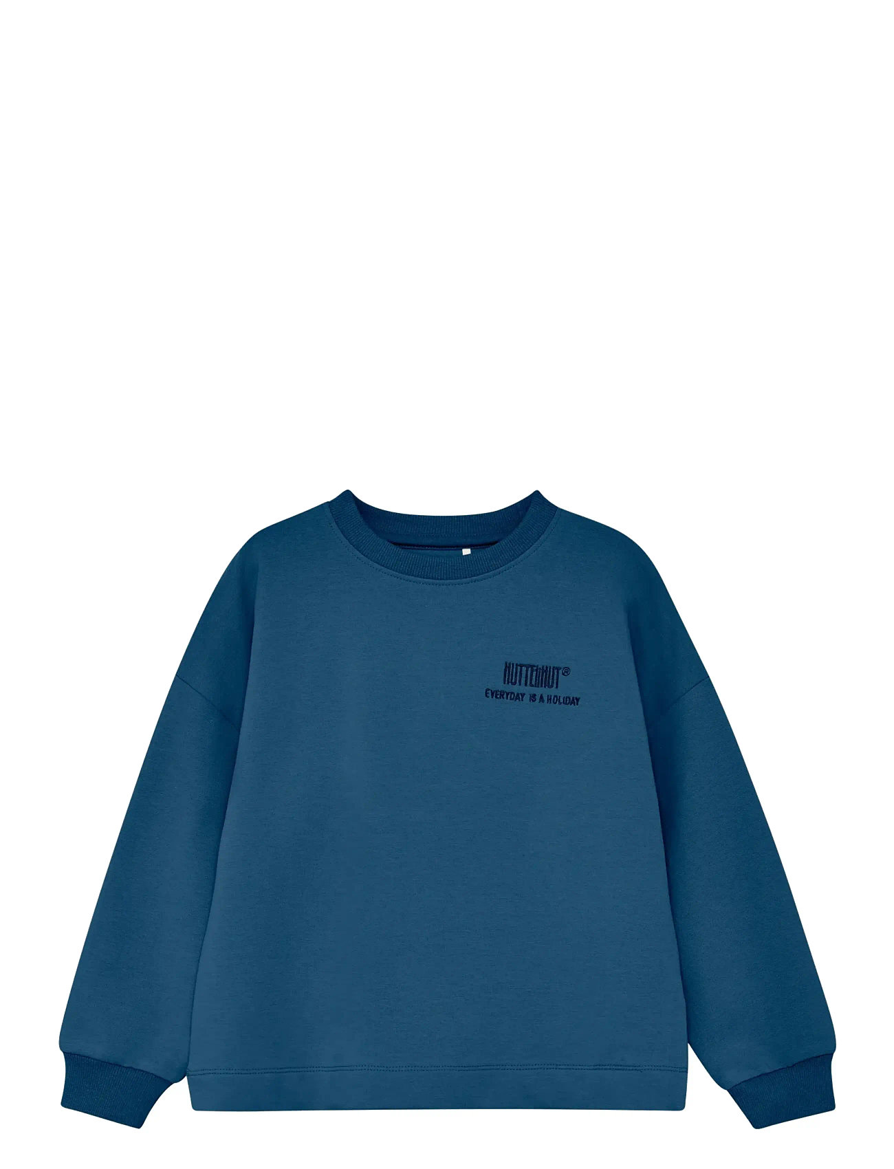 Huttelihut Sweatshirt, 104, Blue, Sweatshirts & Hættetrøjer > Sweatshirts, Børn