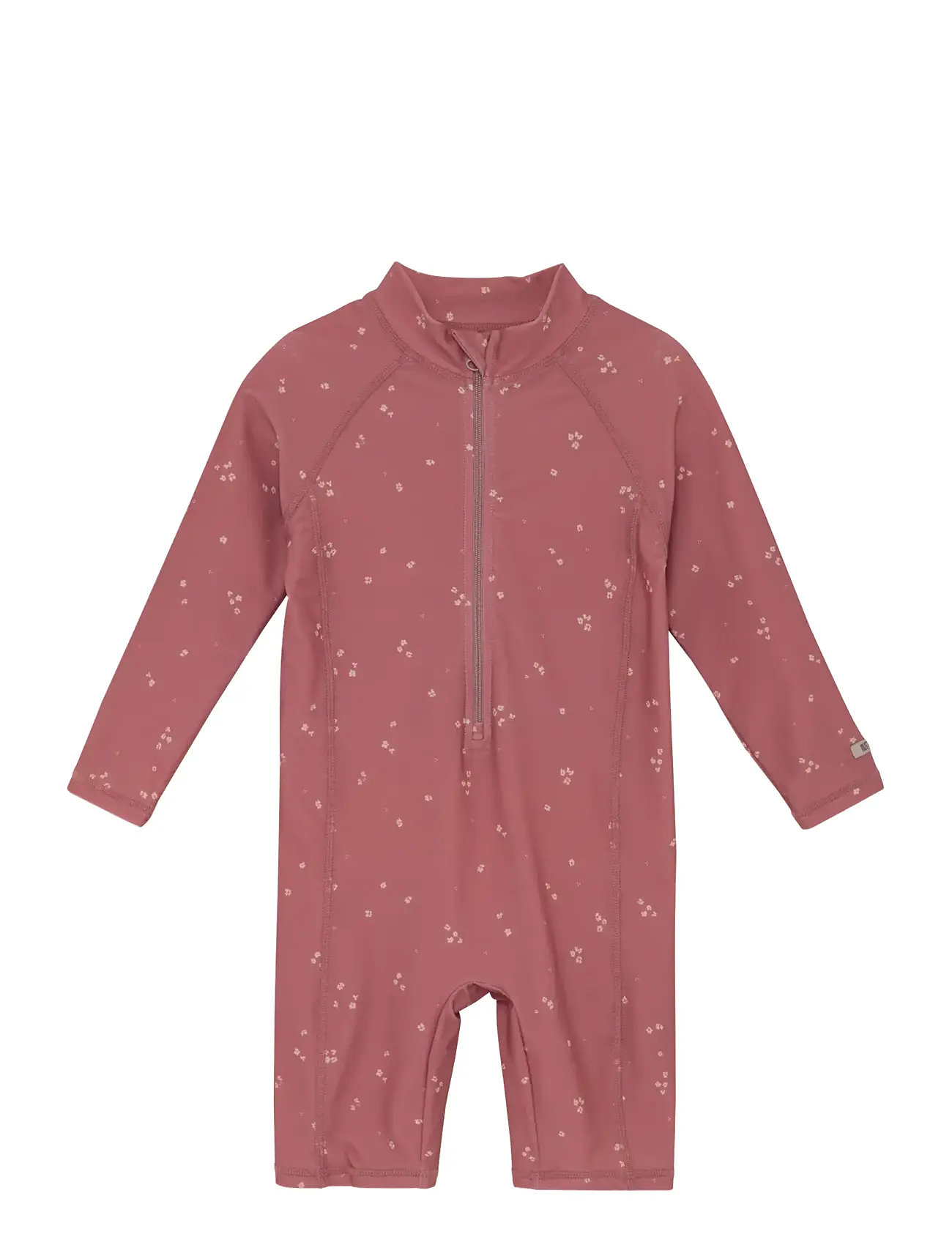Huttelihut Swim Suit Ls - Upf 60+, 86, Pink, Badetøj > Badedragter, Børn