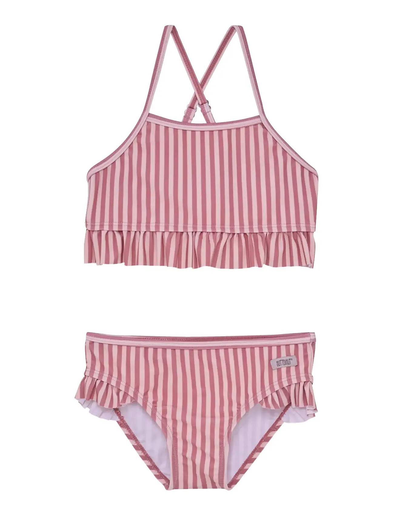 Huttelihut Bikini, 128, Pink, Badetøj > Bikinier, Børn