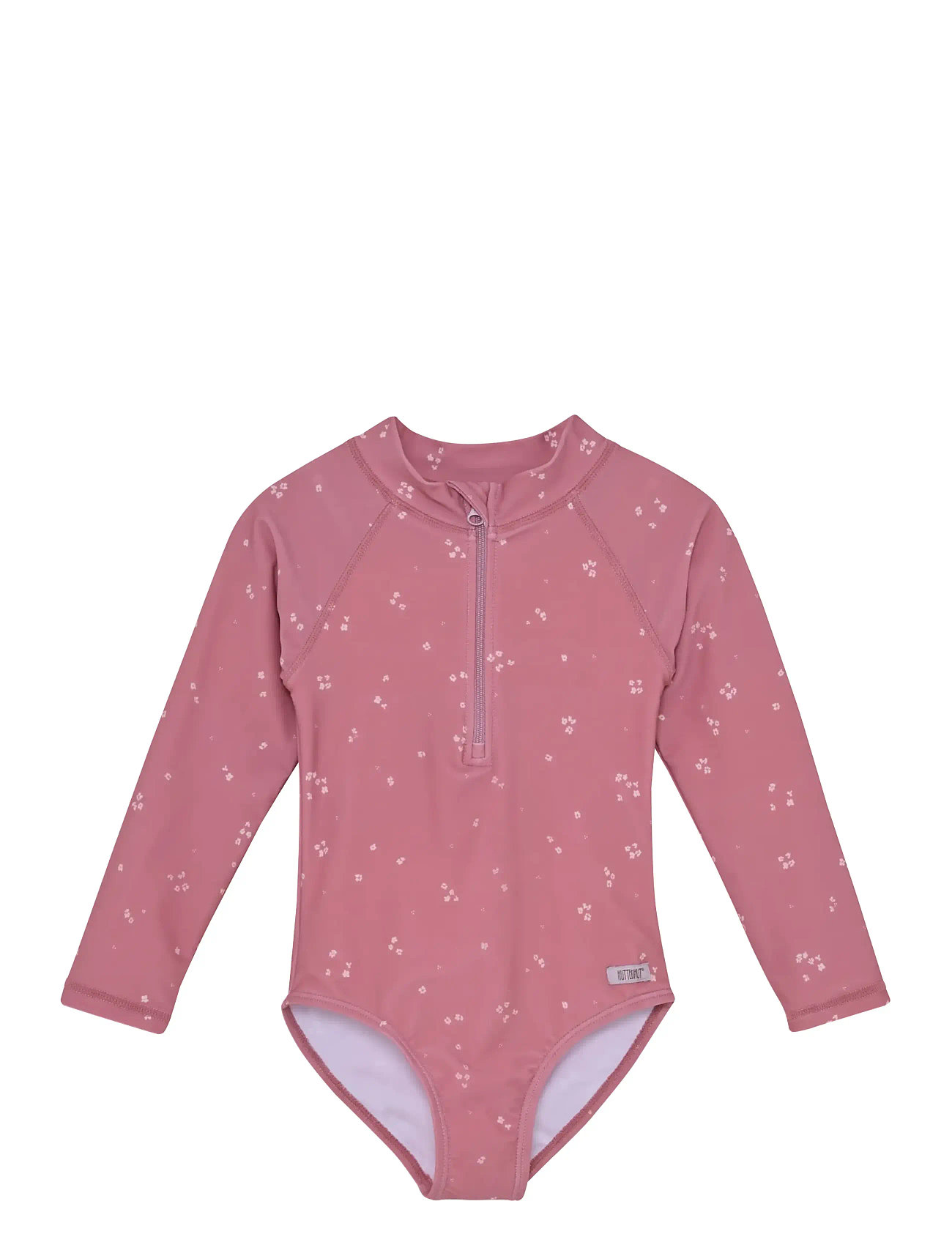 Huttelihut Swimsuit Ls - Upf 60+, 104, Pink, Badetøj > Badedragter, Børn