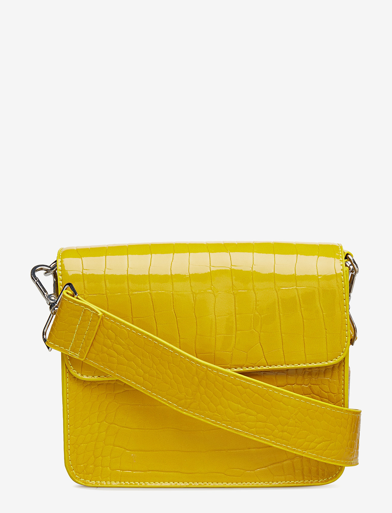 HVISK - CAYMAN SHINY STRAP BAG - crossbody bags - yellow - 0