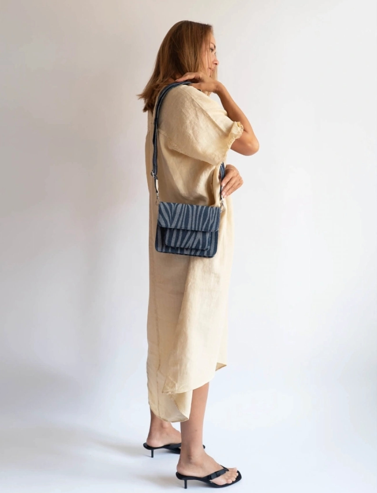 HVISK Cayman Pocket Denim, One Size, Navy, Tasker > Crossbody-Tasker, Dame