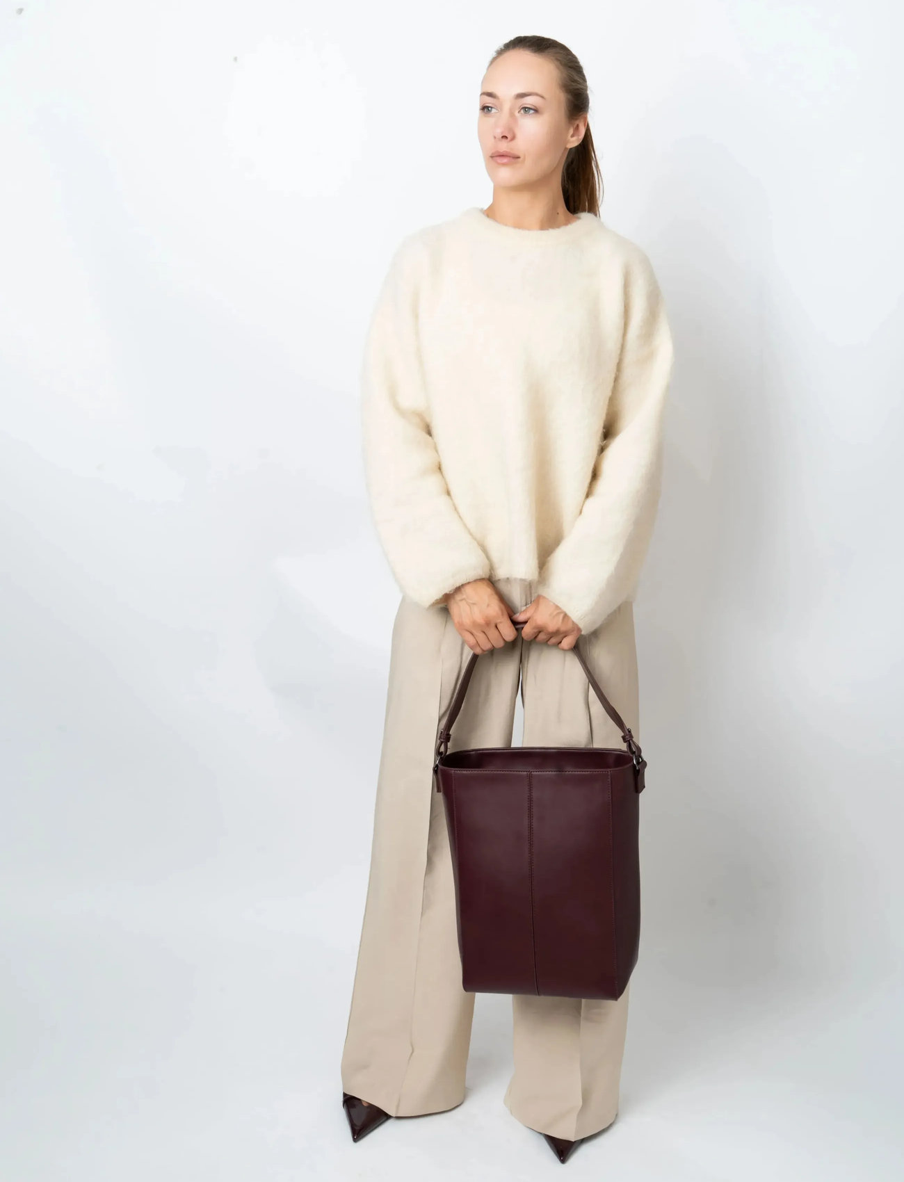 HVISK Casset Soft Structure, One Size, Brown, Tasker > Totes, Dame