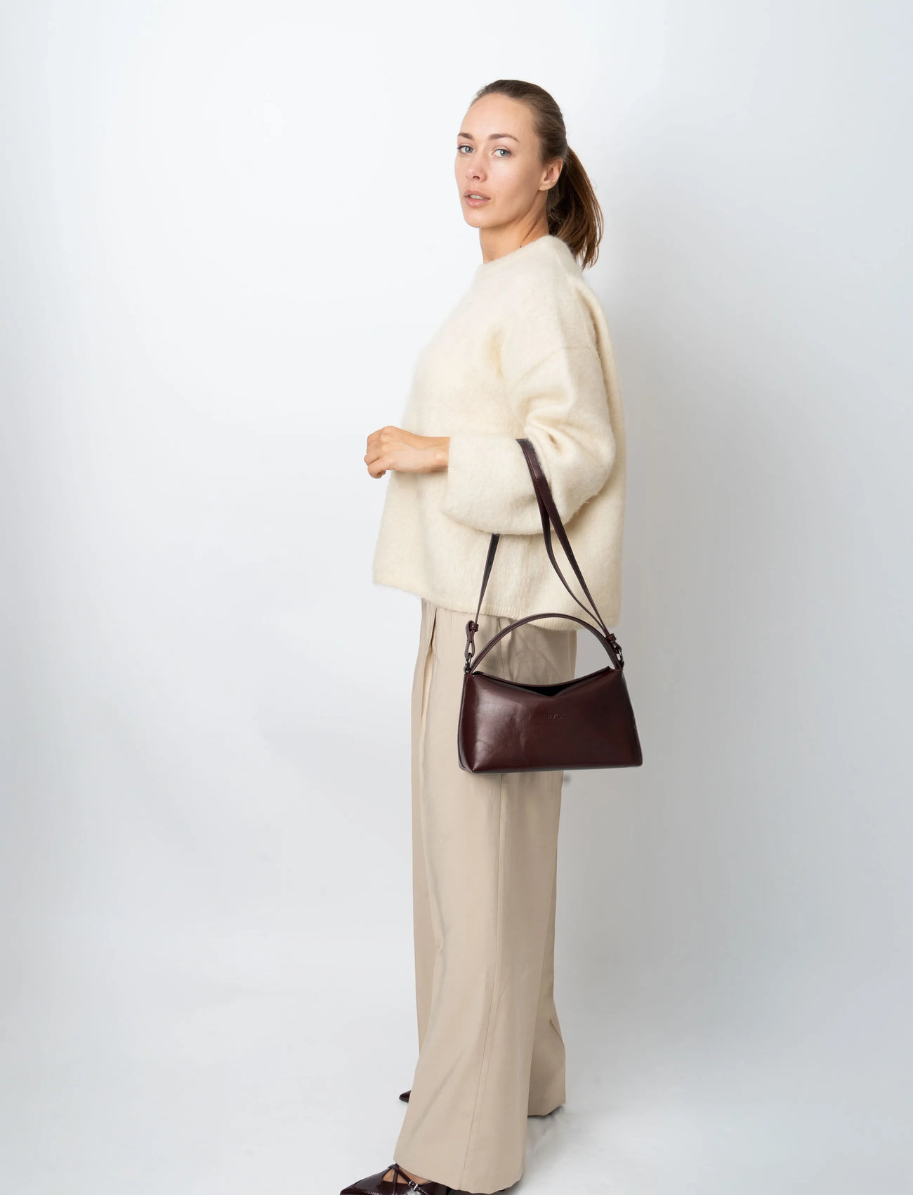 HVISK Note Soft Structure, One Size, Brown, Tasker > Crossbody-Tasker, Dame