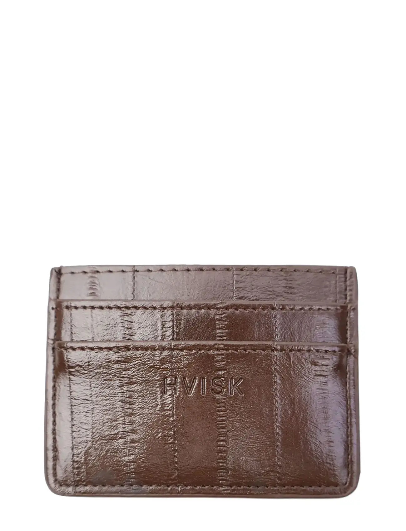 HVISK Cardholder Stroke Structure Braun - One Size - Damen