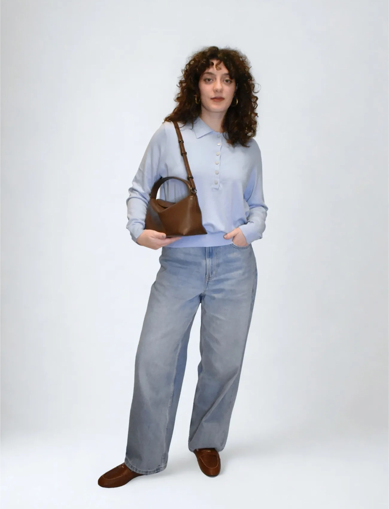 HVISK Note Glossy Structure, One Size, Brown, Tasker > Tasker Med Tophåndtag, Dame