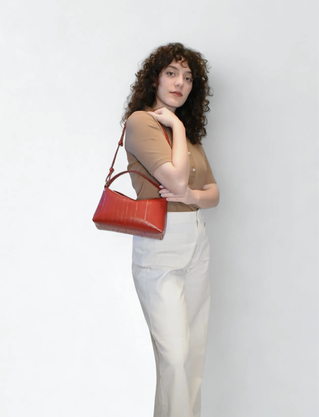 HVISK Note Stroke Structure, One Size, Red, Tasker > Tasker Med Tophåndtag, Dame