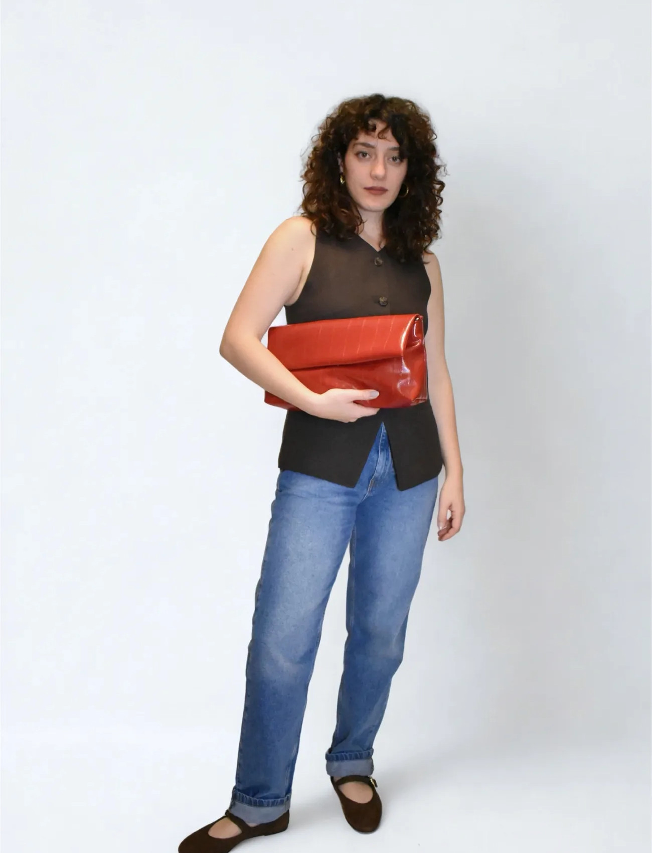 HVISK Arlene Stroke Structure, One Size, Red, Tasker > Clutches, Dame