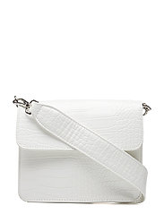 HVISK CAYMAN SHINY STRAP BAG - Skulderveske - white HVISK CAYMAN SHINY STRAP BAG - Skulderveske - white