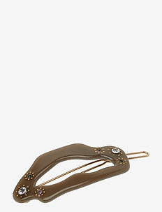 Corona Hair Clip - ARMY GREEN