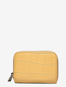 WALLET ZIPPER TRACE - portefeuilles - sunkissed yellow