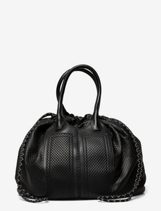 BASE NET SOFT - handbags - black stroke