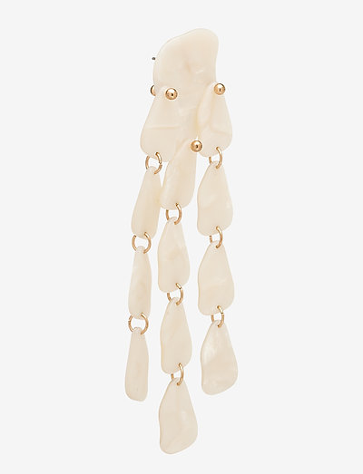 HVISK Abelone Earrings (White), 87.25 kr | Stort af designer mærker | Booztlet.com