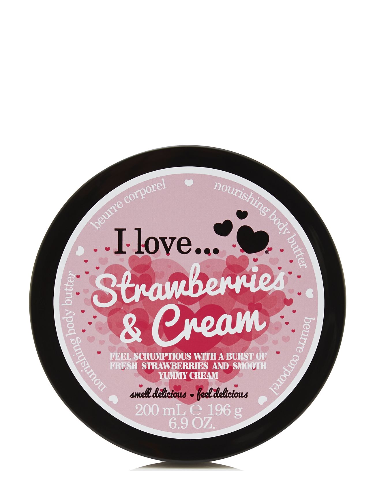 I Love Body Butter Strawberries Cream Beauty Women Skin Care Body Body Butter Nude I LOVE