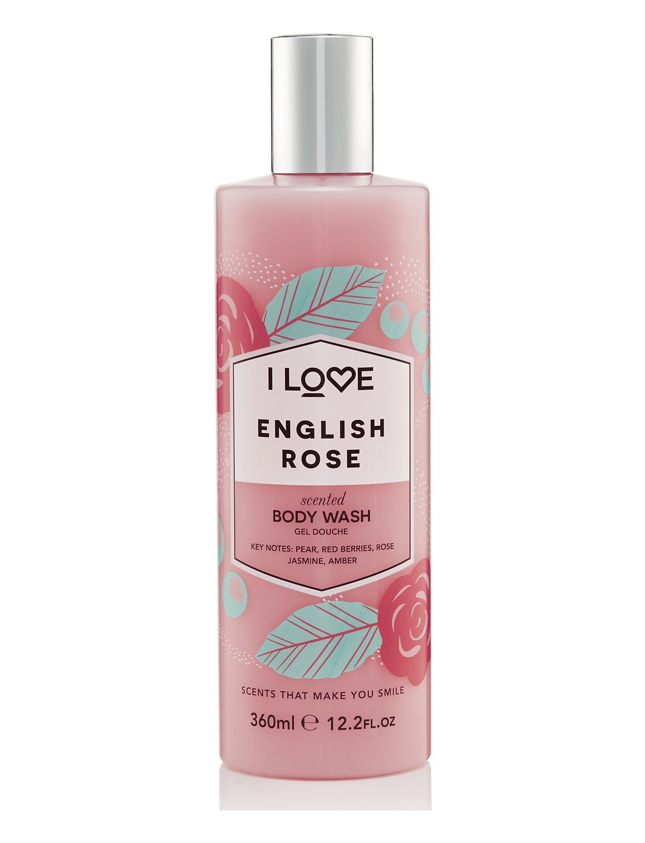 I LOVE I Love Signature Body Wash English Rose 360Ml Nude