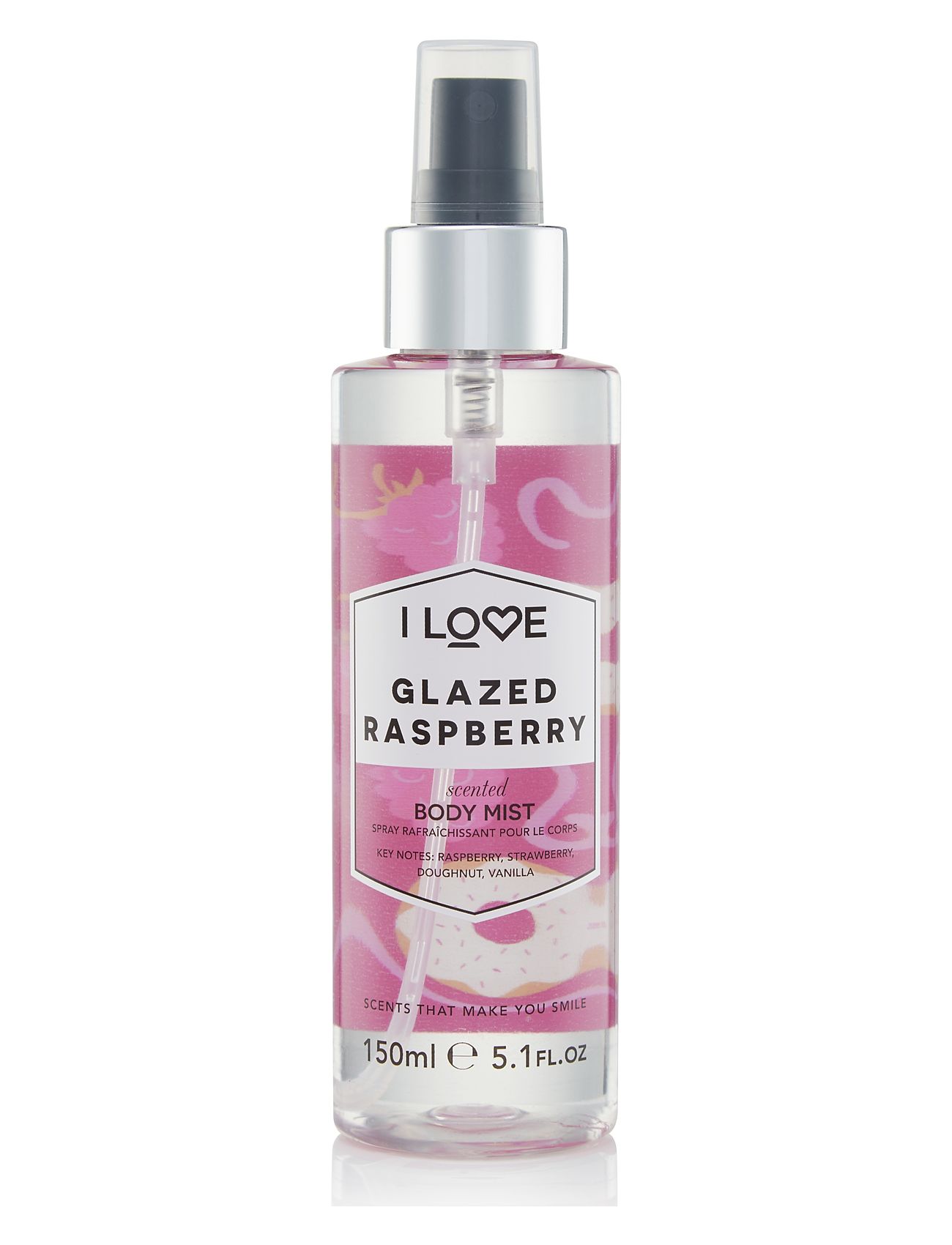 I LOVE I Love Signature Body Mist Glazed Raspberry 165Ml Nude